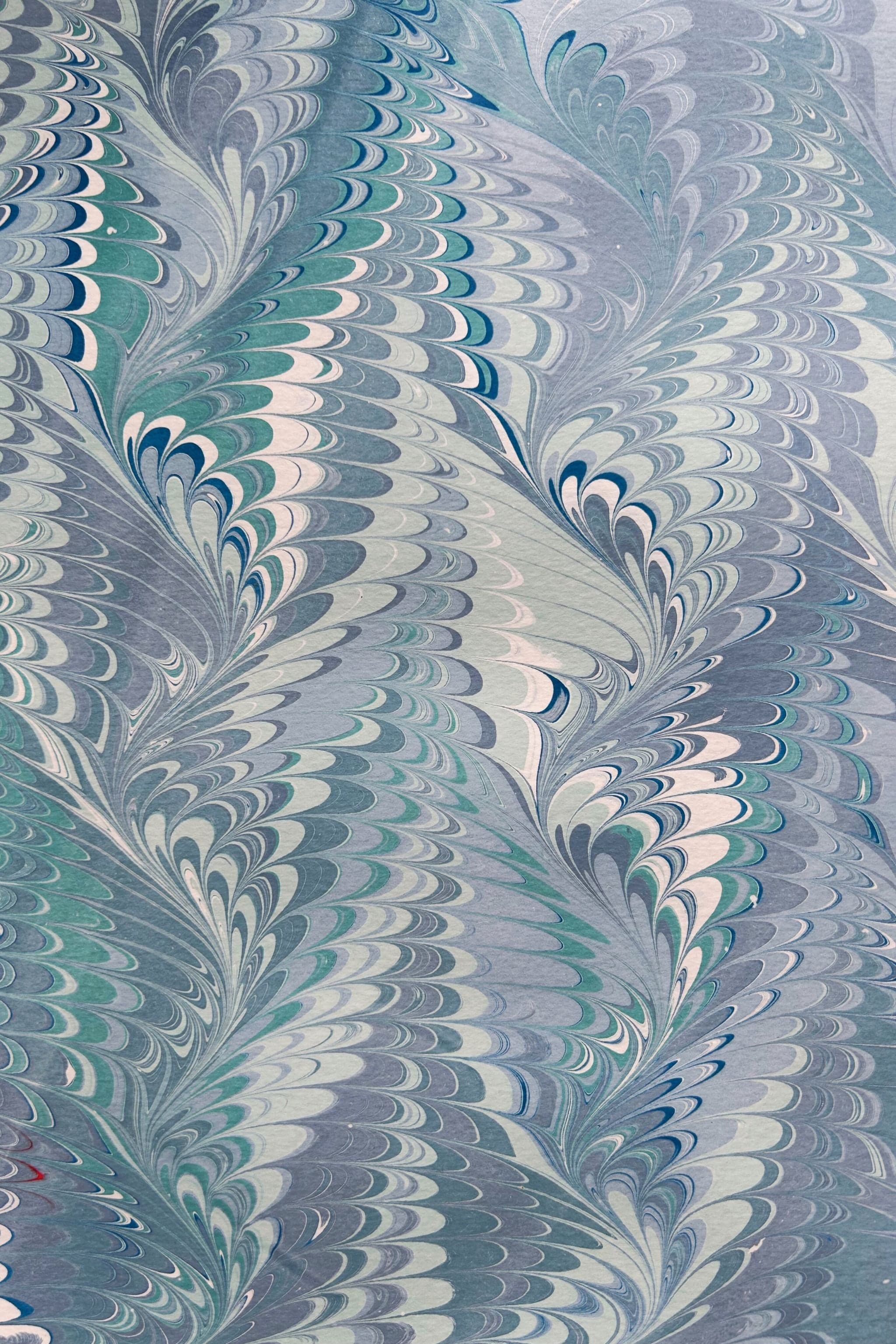 5 Folded Cards — Blue — photo 4