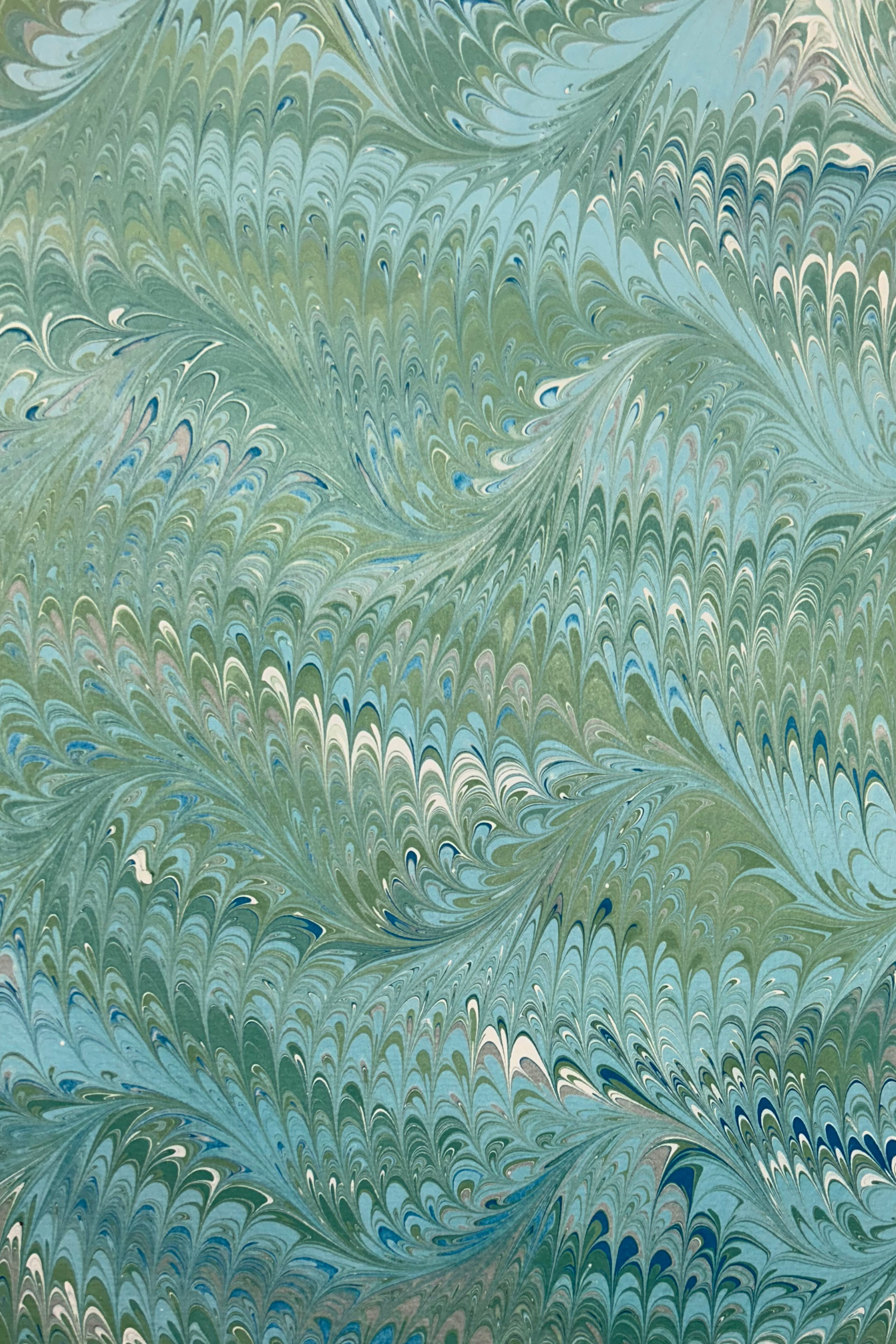 5 Folded Cards — Turquoise — photo 2