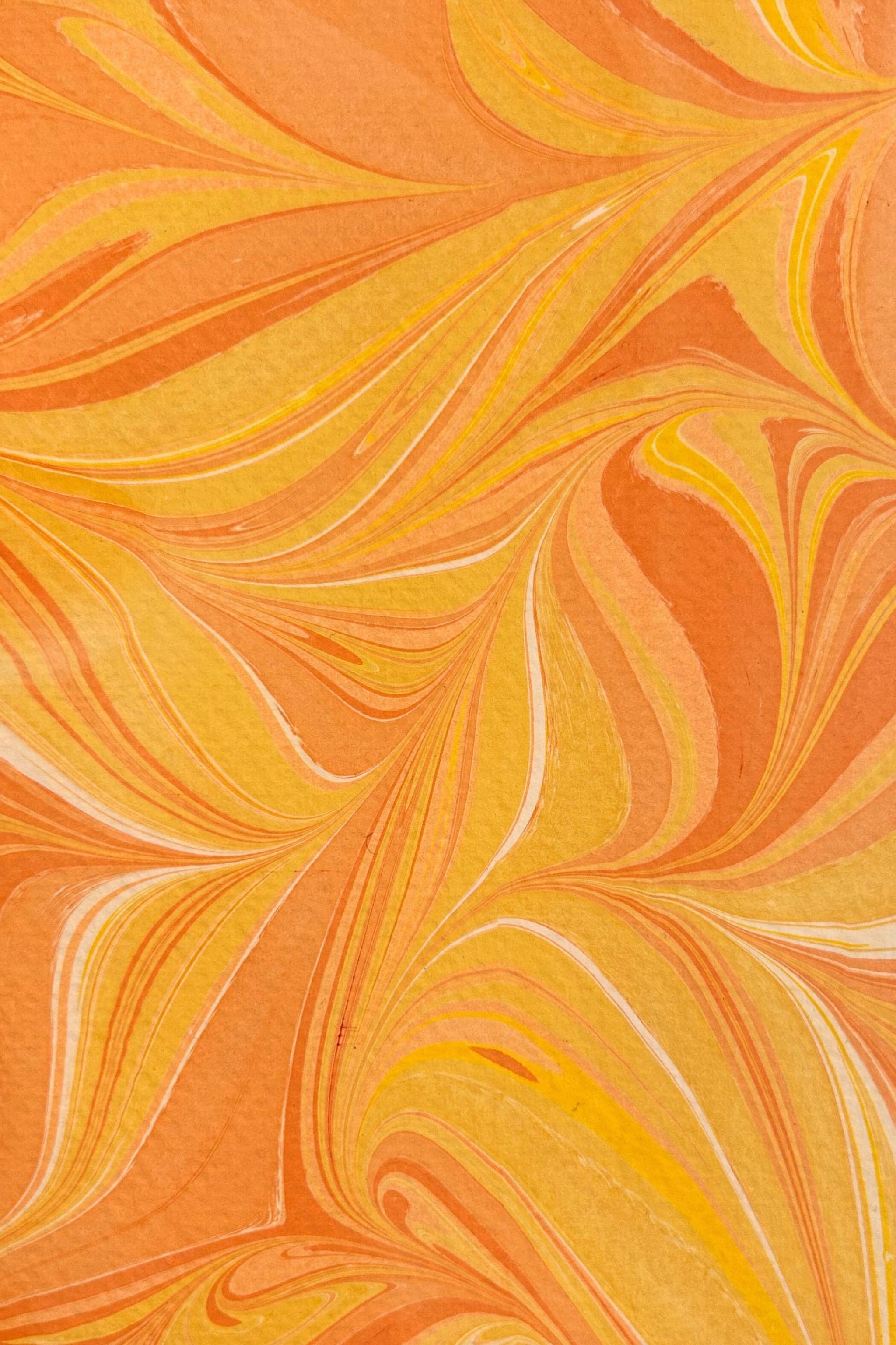 5 Folded Cards — Yellow