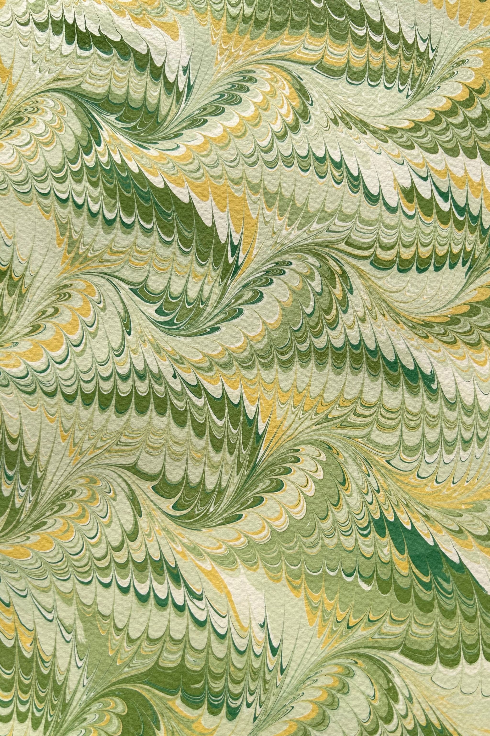 5 Folded Cards — Green — photo 2