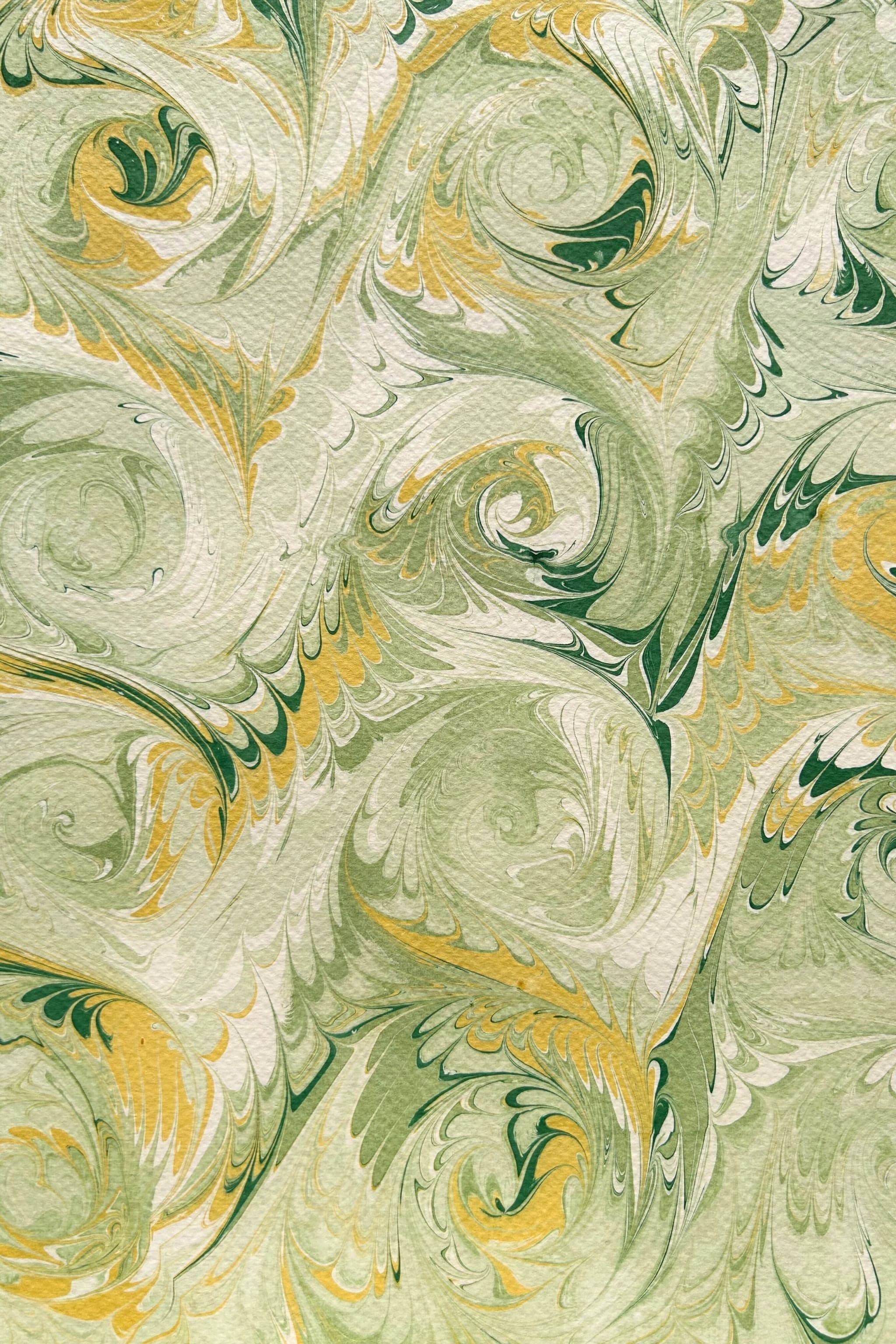 5 Folded Cards — Green — photo 5